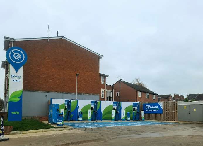 MFG Charging Station EV Charging Station at Service Station