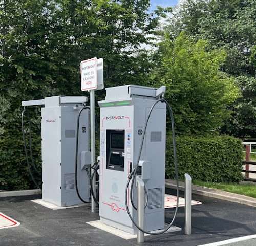 InstaVolt Charging Station in Warrington United Kingdom of Great Britain and Northern Ireland