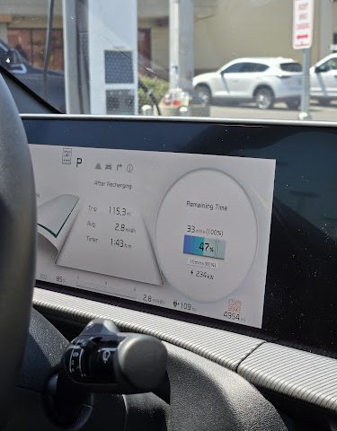 Electrify America Charging Station in Clovis California