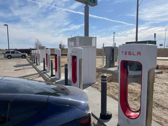 Tesla Supercharger in Plainview Texas
