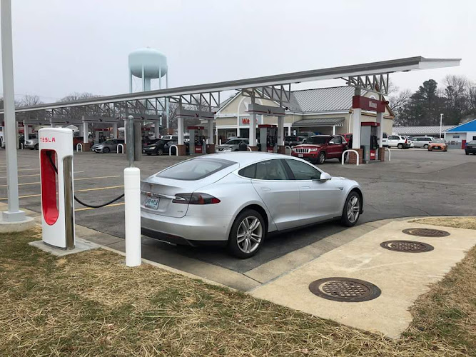 Tesla Supercharger EV Charging Station at 11701 Rte 1