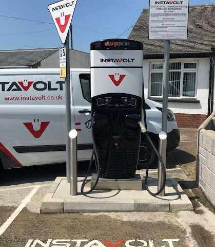 InstaVolt Charging Station in Bideford United Kingdom of Great Britain and Northern Ireland
