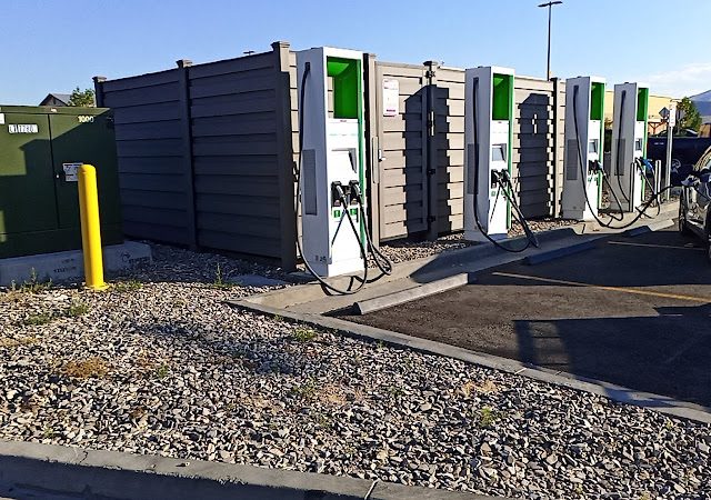 Electrify America Charging Station in Fernley Nevada