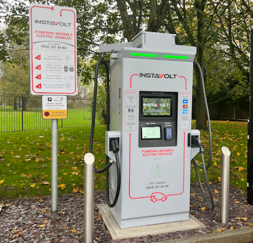 InstaVolt Charging Station in Liverpool United Kingdom of Great Britain and Northern Ireland
