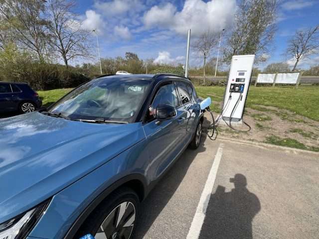 GeniePoint Charging Station in Dunfermline United Kingdom of Great Britain and Northern Ireland