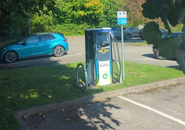 bp pulse Charging Station in Cannock United Kingdom of Great Britain and Northern Ireland