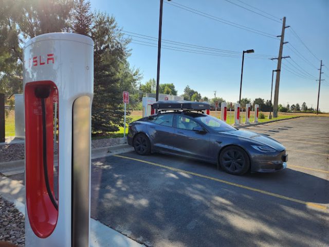 Tesla Supercharger in Great Falls Montana