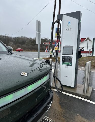Electrify America Charging Station in Old Fort North Carolina