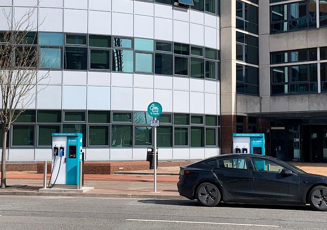 Osprey Charging Station in Cardiff United Kingdom of Great Britain and Northern Ireland