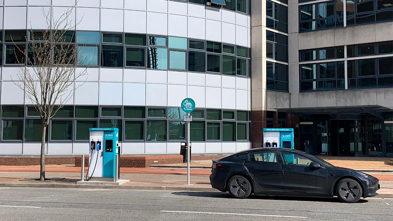 Osprey Charging Station EV Charging Station at Britannia Quay