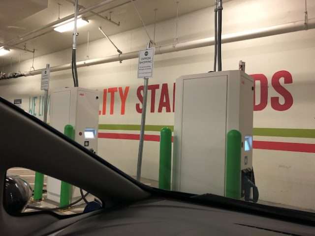 EVgo Charging Station in San Francisco California