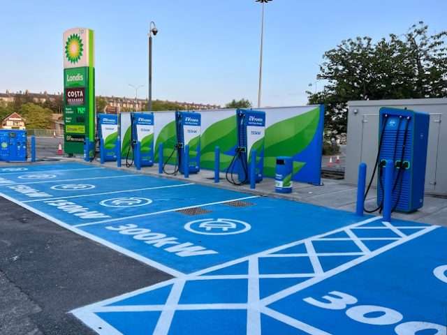 MFG Charging Station in Aberdeen United Kingdom of Great Britain and Northern Ireland