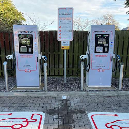 InstaVolt Charging Station EV Charging Station at KFC