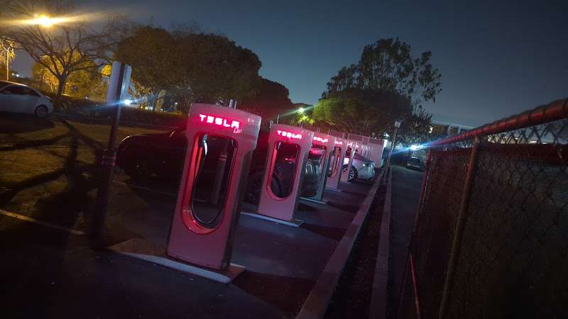 Tesla Supercharger EV Charging Station at MacArthur Square