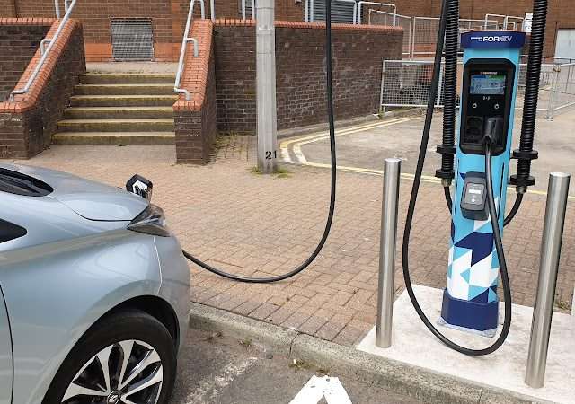 Fuuse Charging Station in Glenrothes United Kingdom of Great Britain and Northern Ireland