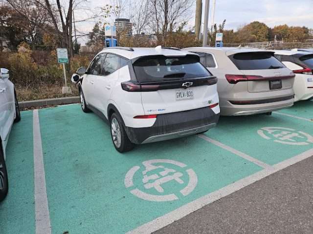 Flo Charging Station in Maple Ontario Canada