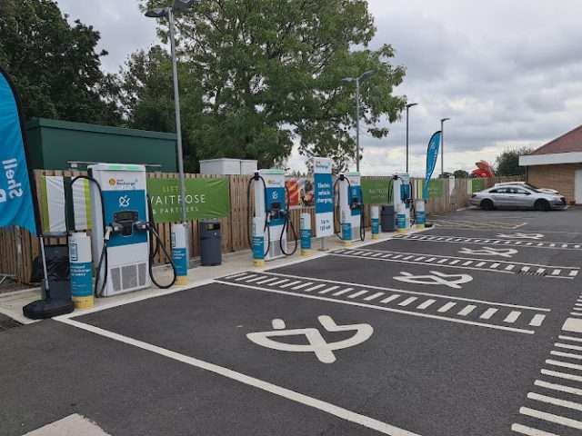 Shell Recharge Charging Station in Solihull United Kingdom of Great Britain and Northern Ireland