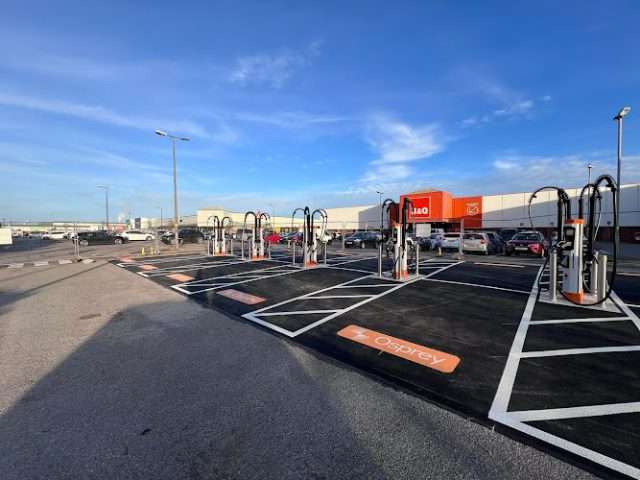 Osprey Charging Station in Workington United Kingdom of Great Britain and Northern Ireland