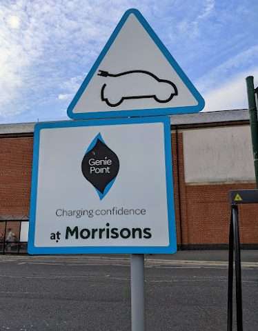 GeniePoint Charging Station in Redcar United Kingdom of Great Britain and Northern Ireland