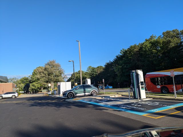Electrify America Charging Station in Burke Virginia