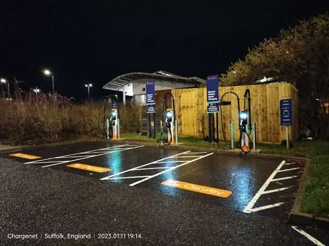 Osprey Charging Station in Ipswich United Kingdom of Great Britain and Northern Ireland