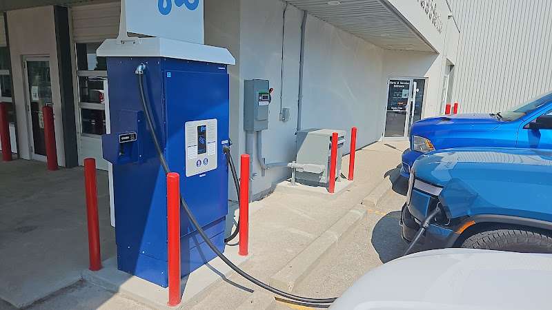 FLO Charging Station EV Charging Station at 2599 Saskatchewan Ave W