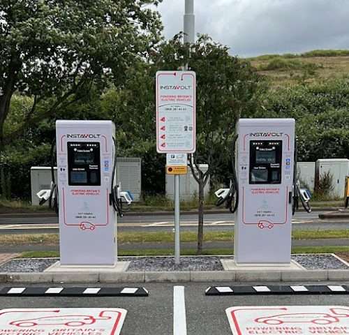InstaVolt Charging Station in Kingswinford United Kingdom of Great Britain and Northern Ireland