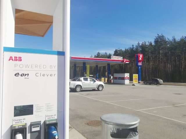 Powered by E.ON Drive & Clever Charging Station in Hallingby Norway 3525
