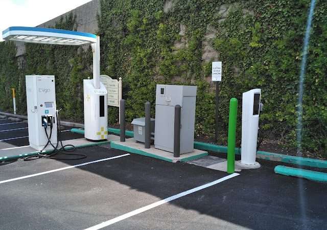 EVgo Charging Station in Rockville Maryland