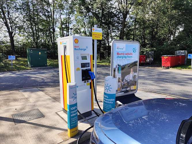 Shell Recharge Charging Station EV Charging Station at Barthomley Road A500