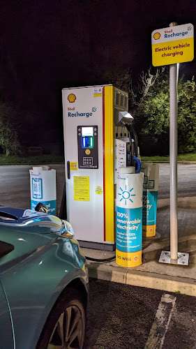 Shell Recharge Charging Station EV Charging Station at Haydock Island