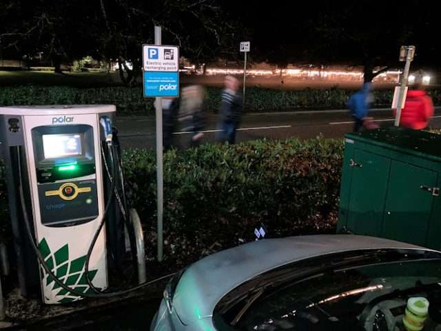 bp pulse Charging Station in Betws-y-Coed United Kingdom of Great Britain and Northern Ireland