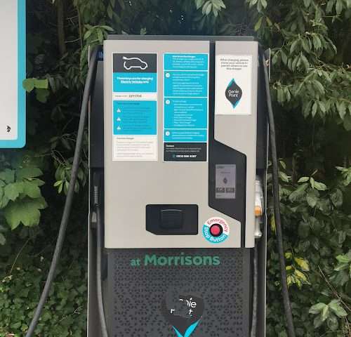 GeniePoint Charging Station in Newcastle United Kingdom of Great Britain and Northern Ireland