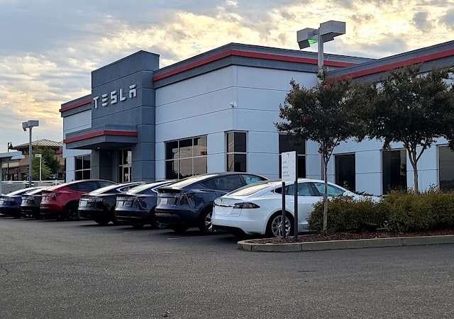 Tesla in Rocklin California