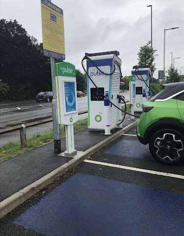 bp pulse Charging Station in Nottingham United Kingdom of Great Britain and Northern Ireland
