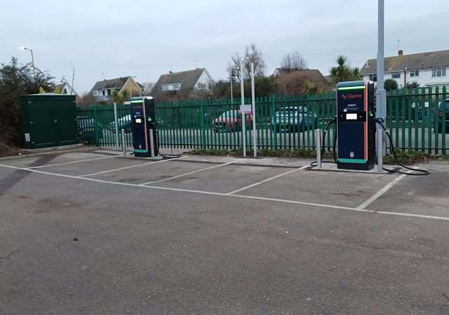 Osprey Charging Station in Burnham-on-Crouch United Kingdom of Great Britain and Northern Ireland