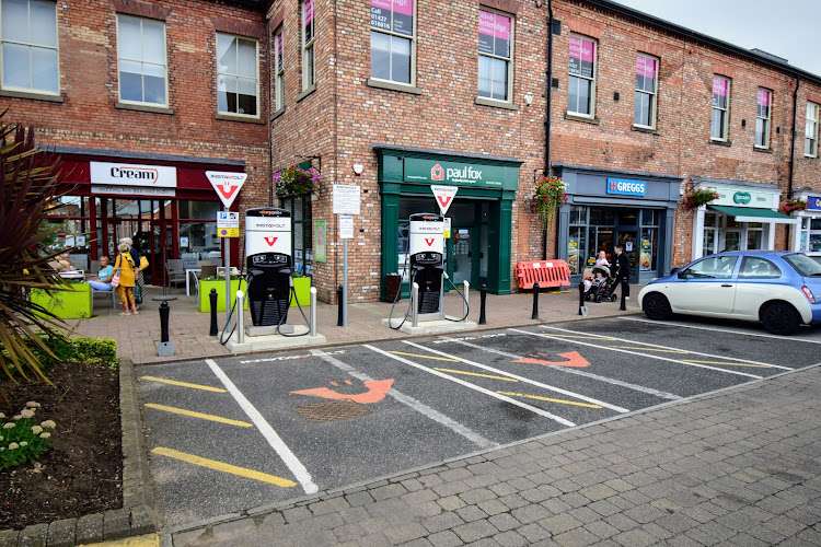 InstaVolt Charging Station EV Charging Station at Marshall Yard Shopping Centre