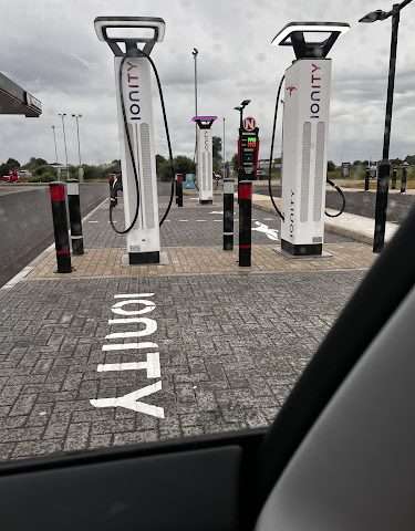 IONITY Charging Station in Antrim United Kingdom of Great Britain and Northern Ireland