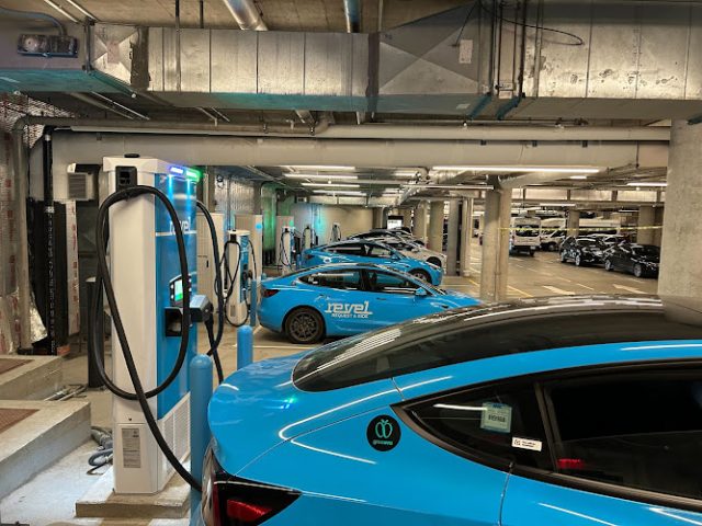 Revel Charging Station in Long Island City New York