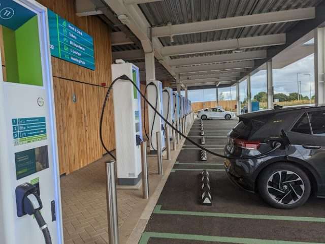 GRIDSERVE Charging Station in Norwich United Kingdom of Great Britain and Northern Ireland