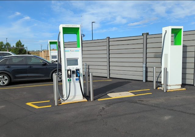 Electrify America Charging Station in Winslow Arizona