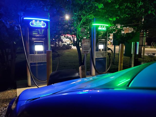 ChargePoint Charging Station in Hancock Maryland