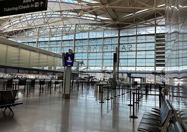 San Francisco International Airport in San Francisco California