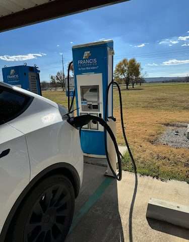Francis Energy Charging Station in Wilburton Oklahoma