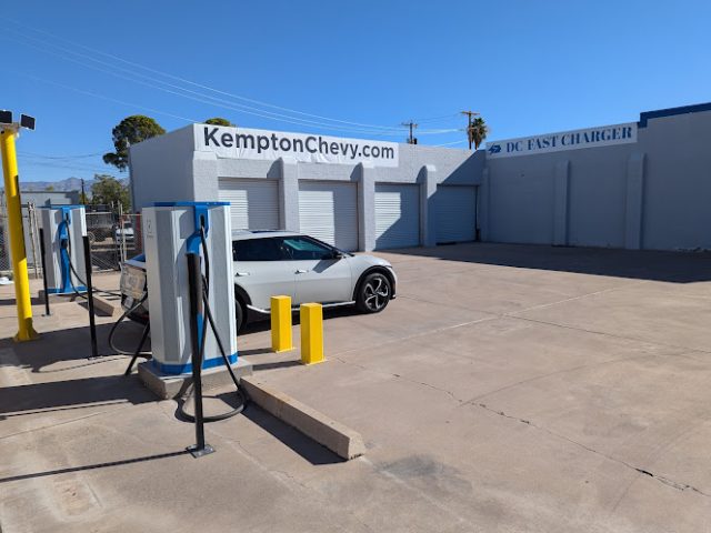 InCharge Energy Charging Station in Safford Arizona