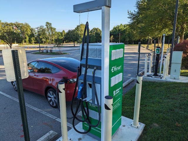Greenlots Charging Station in Stevensville Maryland