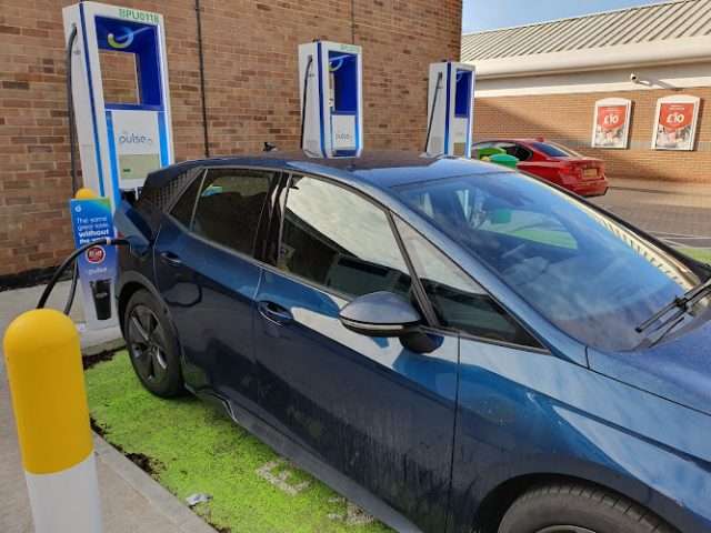 bp pulse Charging Station in Guildford United Kingdom of Great Britain and Northern Ireland