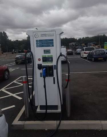 Shell Recharge Charging Station in Birmingham United Kingdom of Great Britain and Northern Ireland