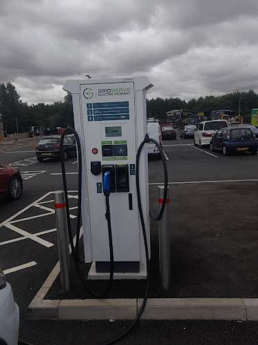 Shell Recharge Charging Station EV Charging Station at Bath Row