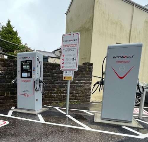 InstaVolt Charging Station in Ilfracombe United Kingdom of Great Britain and Northern Ireland